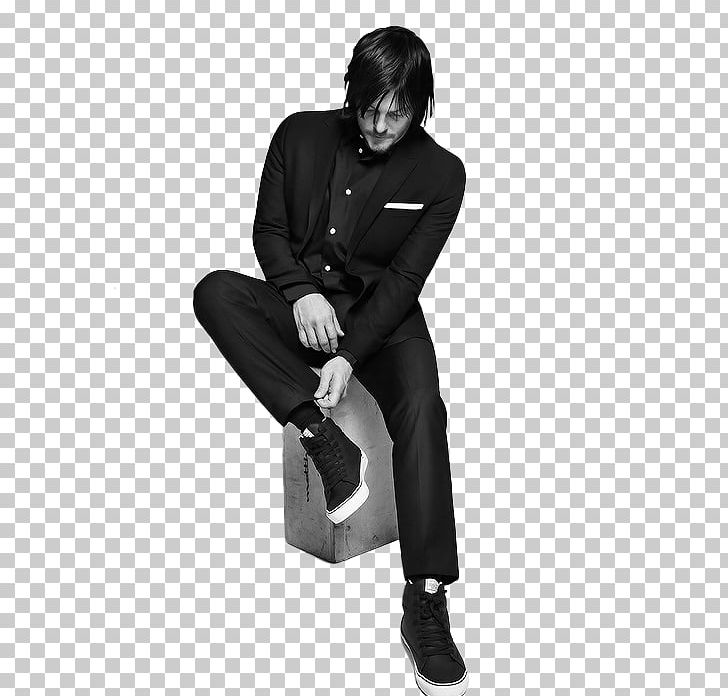 Daryl Dixon Black And White Actor Photography PNG, Clipart, Angle, Arm, Black, Black And White, Branded Entertainment Network Free PNG Download