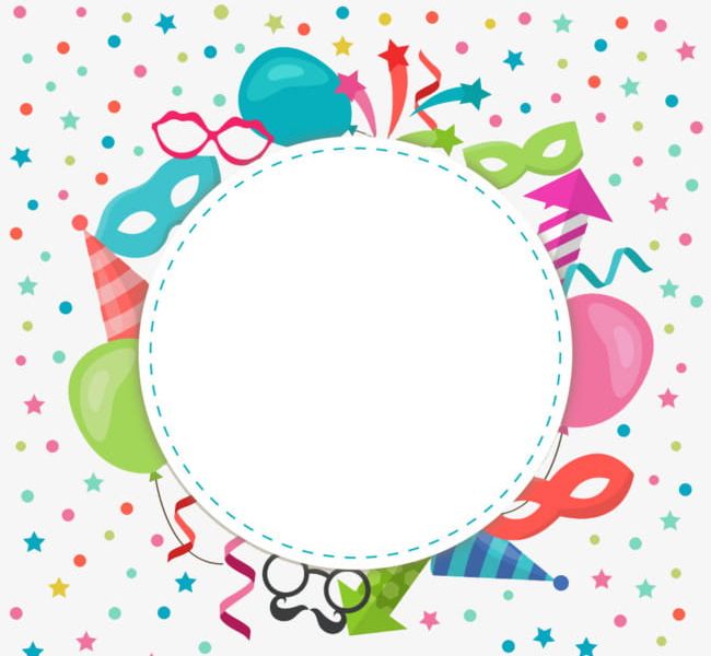 Color Cartoon Birthday Party Elements PNG, Clipart, Birthday, Cartoon, Color, Party, Round Free PNG Download