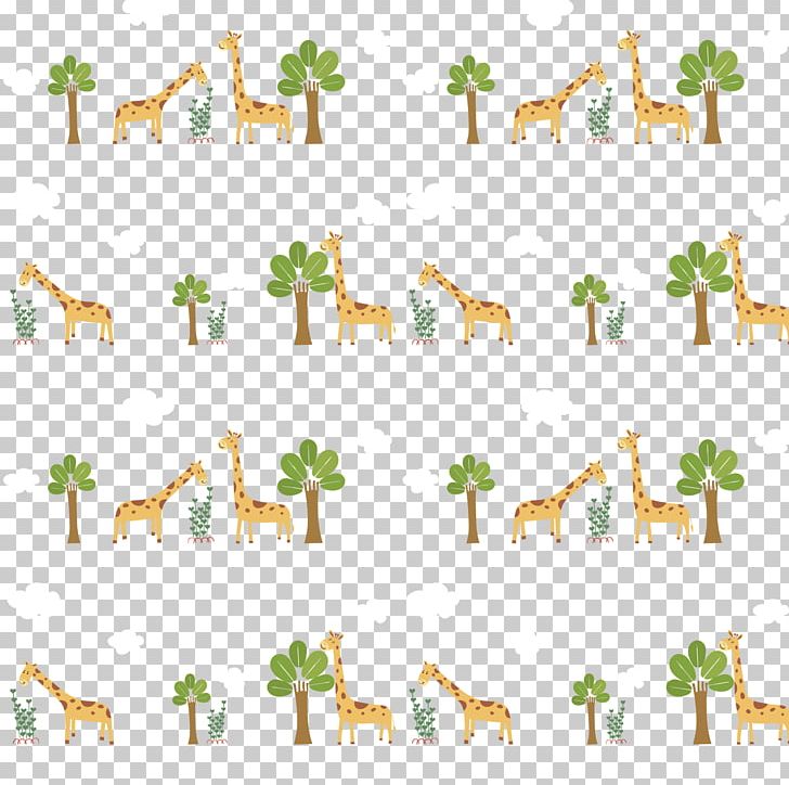 Giraffe Cartoon PNG, Clipart, Animals, Background Decoration, Background Vector, Branch, Cartoon Free PNG Download