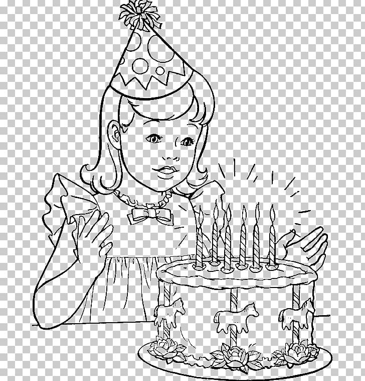 Birthday Cake Coloring Book Party Happy Birthday To You PNG, Clipart, Art, Birthday, Birthday Cake, Black And White, Cake Free PNG Download