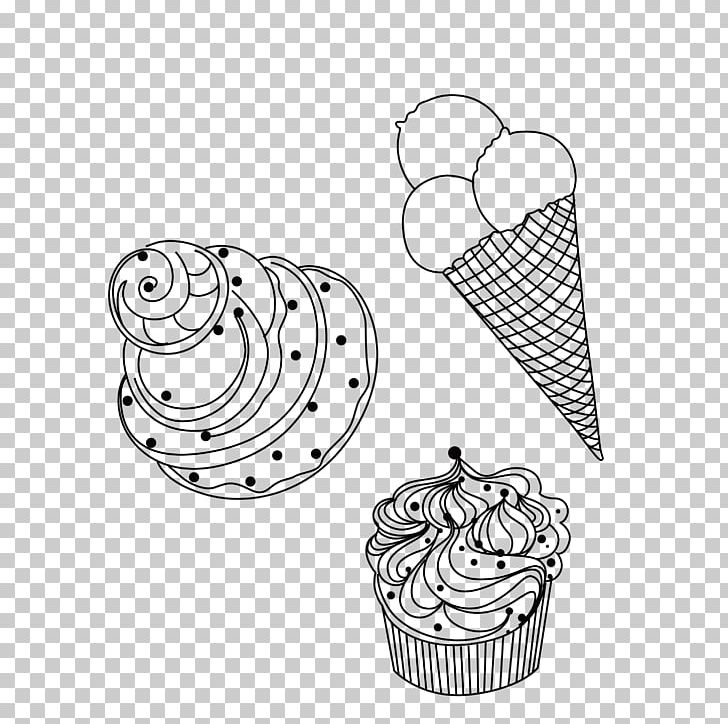 Ice Cream Cake PNG, Clipart, Background, Black And White, Cake, Circle, Confectionery Free PNG Download
