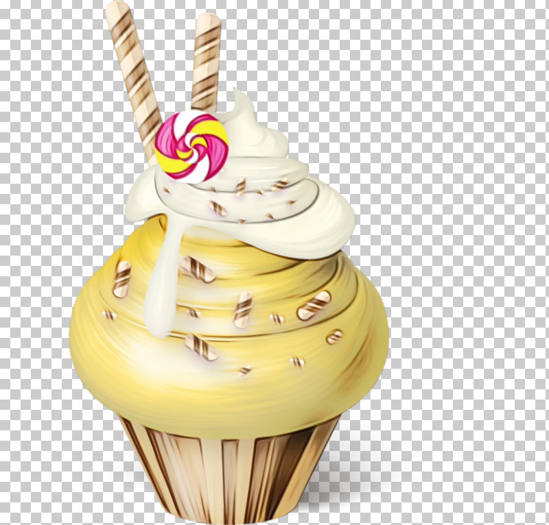Cupcake Buttercream Dessert Dairy Product Flavor PNG, Clipart, Buttercream, Cake, Cakem, Cupcake, Dairy Free PNG Download