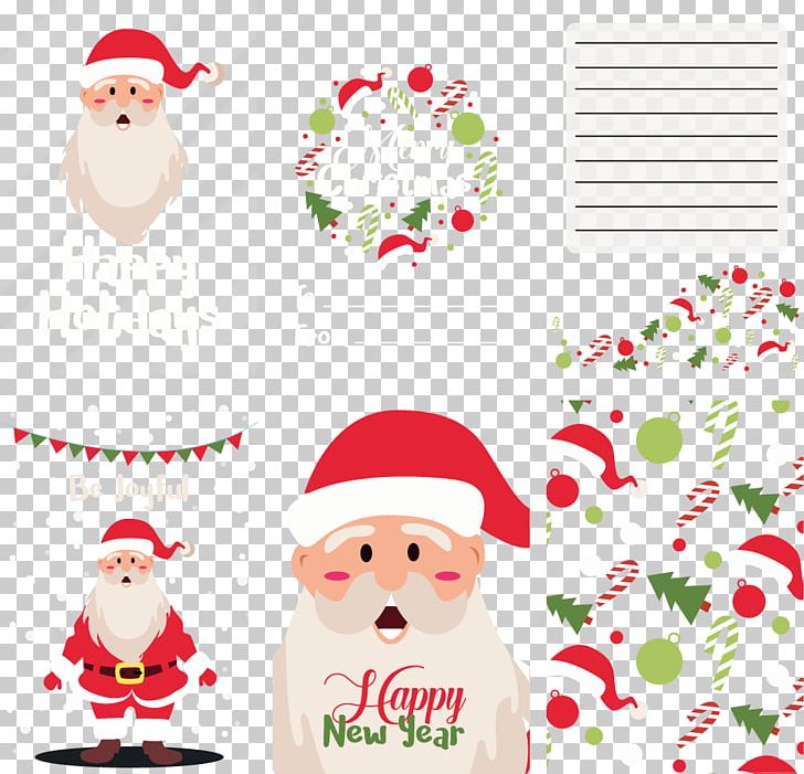 Santa Claus Christmas Ornament Paper PNG, Clipart, Alphabet Letters, Area, Bunting, Christmas Decoration, Fictional Character Free PNG Download
