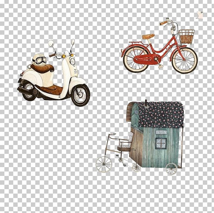 Drawing Illustration PNG, Clipart, Bicycle, Bicycle Accessory, Book Illustration, Brand, Car Free PNG Download