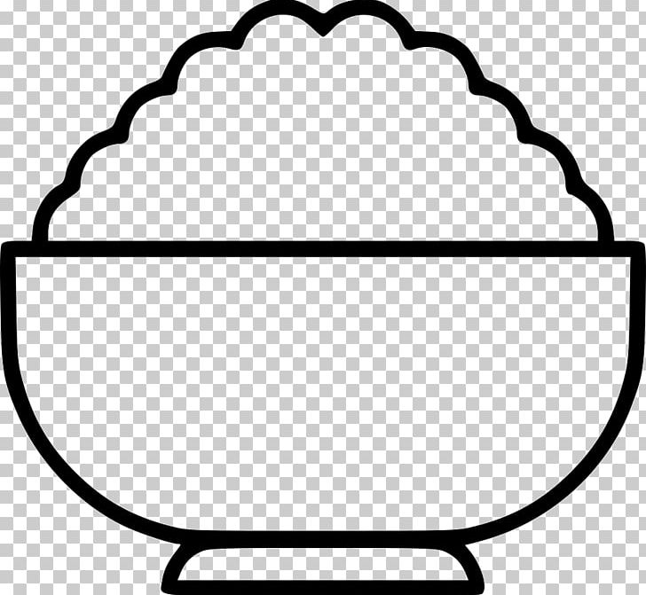 Rice Bowl Porridge Food PNG, Clipart, Area, Black, Black And White, Bowl, Cdr Free PNG Download