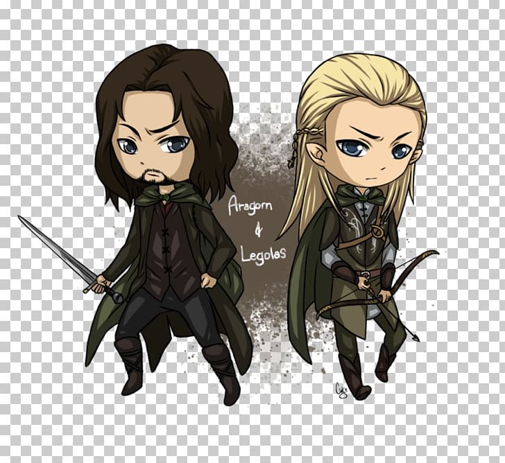 Aragorn Legolas The Lord Of The Rings Thranduil Denethor II PNG, Clipart, Anime, Black Hair, Chibi, Fictional Character, Human Hair Color Free PNG Download