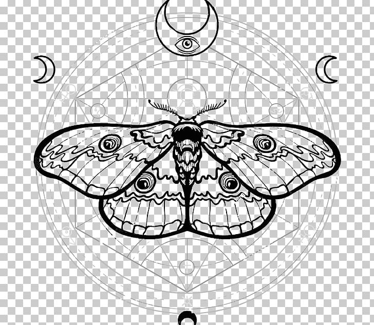 Sacred Geometry Butterfly Moth Drawing PNG, Clipart, Artwork, Black And White, Brush Footed Butterfly, Butterflies And Moths, Butterfly Free PNG Download