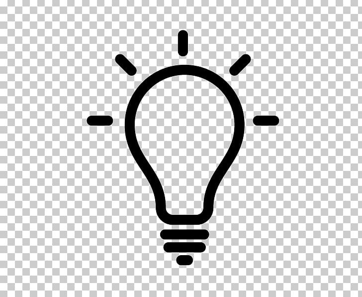 Incandescent Light Bulb Computer Icons PNG, Clipart, Black, Black And White, Circle, Computer Icons, Creativity Free PNG Download