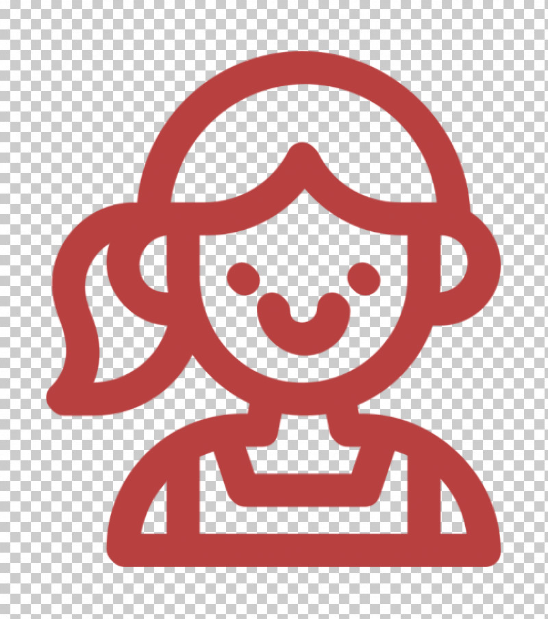 Girl Icon Kindergarten Icon PNG, Clipart, Cartoon, Girl Icon, Kindergarten Icon, Line Art, Logo Free PNG Download