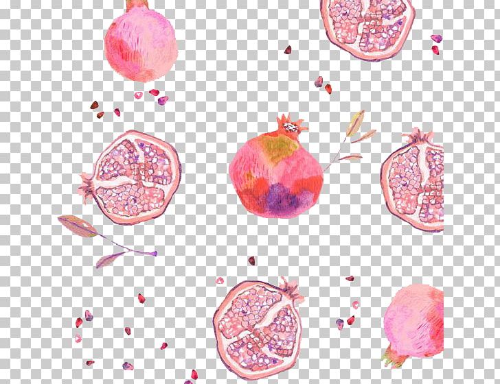 Fruit Printmaking Painting Pomegranate Illustration PNG, Clipart, Background, Christmas Decoration, Circle, Cubism, Decor Free PNG Download
