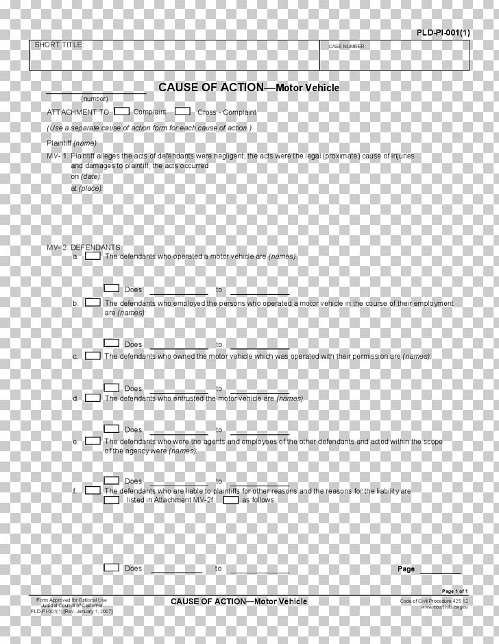 Pleading Template Motion Cause Of Action Complaint PNG, Clipart, Answer, Area, Brand, Cause Of Action, Complaint Free PNG Download