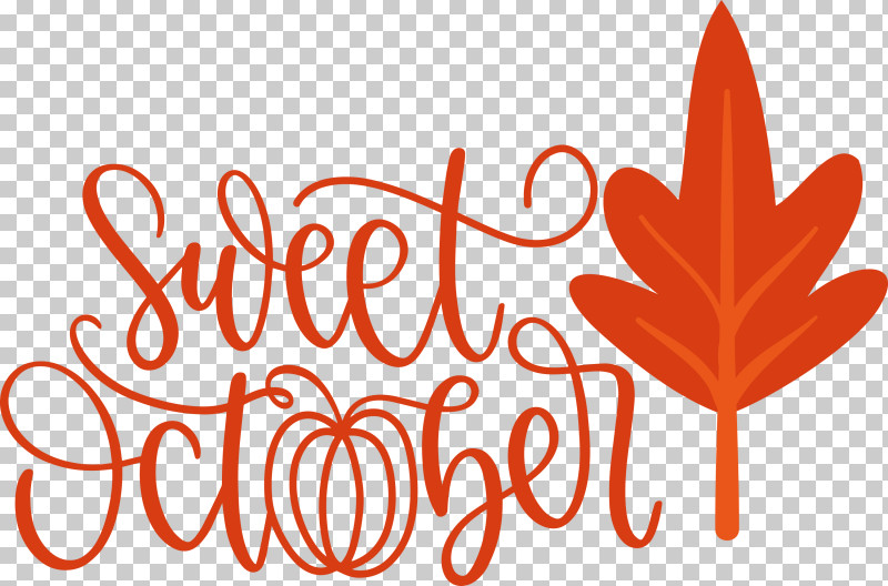 Sweet October October Fall PNG, Clipart, Autumn, Biology, Fall, Flower, Logo Free PNG Download