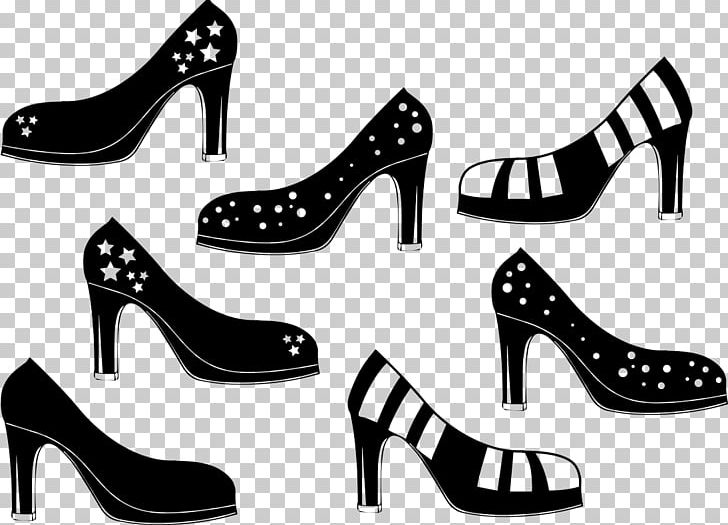 High-heeled Shoe PNG, Clipart, Art, Black, Black And White, Black M, Footwear Free PNG Download