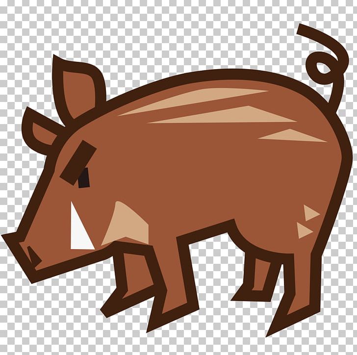 Wild Boar Pig Emoji Sticker Emoticon PNG, Clipart, Animals, Cattle Like Mammal, Emoji, Emojipedia, Emoticon Free PNG Download