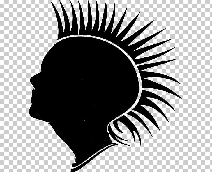 Mohawk Hairstyle PNG, Clipart, Art, Black, Black And White, Circle, Clipart Free PNG Download