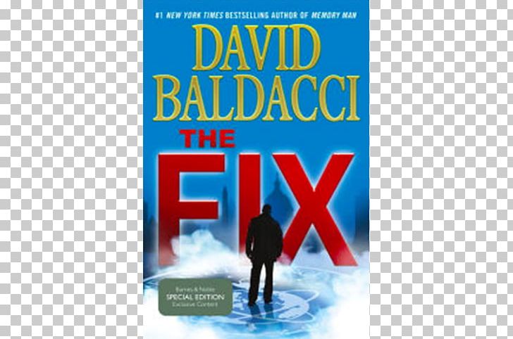 The Fix: An Amos Decker Novel 3 Memory Man Book PNG, Clipart, Advertising, Amos Decker, Banner, Barnes Noble, Book Free PNG Download