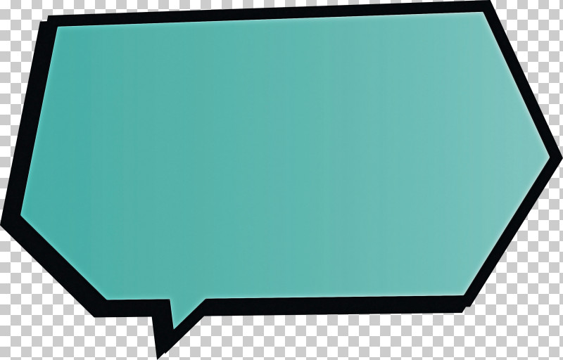 Thought Bubble Speech Balloon PNG, Clipart, Rectangle, Speech Balloon, Thought Bubble, Turquoise Free PNG Download