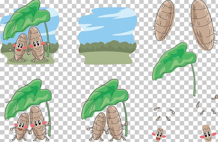 Taro Dumpling Illustration PNG, Clipart, Autumn Leaf, Cartoon, Design, Encapsulated Postscript, Fauna Free PNG Download