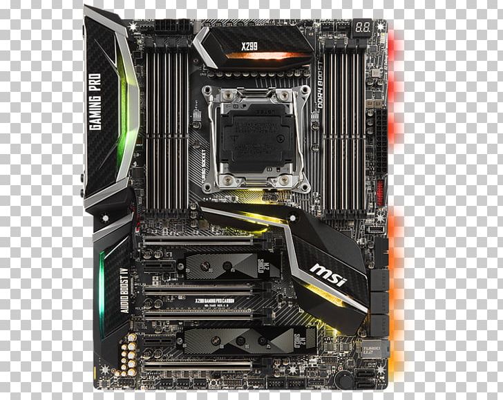 MSI X299 TOMAHAWK Intel X299 LGA 2066 ATX Motherboard MSI X299 TOMAHAWK Intel X299 LGA 2066 ATX Motherboard MSI X299 GAMING PRO CARBON AC Intel Core PNG, Clipart, Atx, Central Processing Unit, Computer, Computer Hardware, Electronic Device Free PNG Download