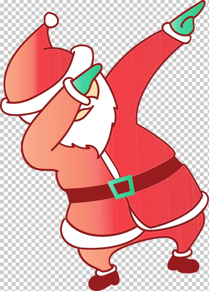 Santa Claus PNG, Clipart, Cartoon, Christmas, Dabbing Santa, Paint, Plant Free PNG Download