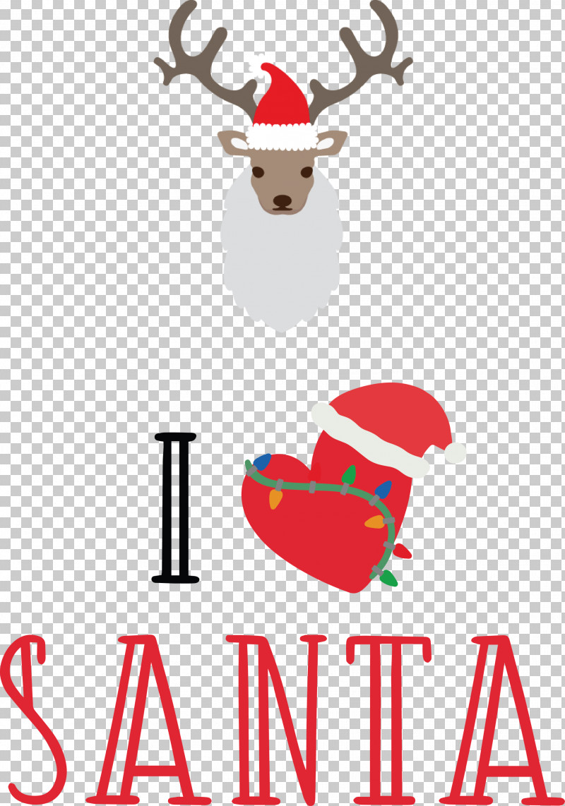 I Love Santa Santa Christmas PNG, Clipart, Black, Black Screen Of Death, Christmas, Fineart Photography, Fine Arts Free PNG Download