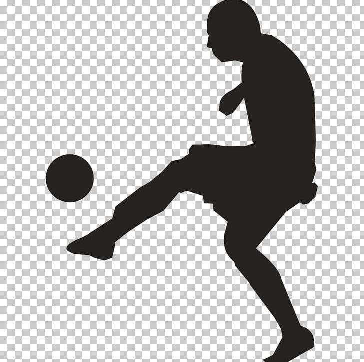 Football Player PNG, Clipart, Arm, Balance, Ball, Black, Black And White Free PNG Download