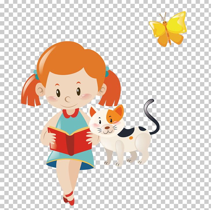 Book Reading Illustration PNG, Clipart, Baby Toys, Carnivoran, Cartoon, Child, Fictional Character Free PNG Download