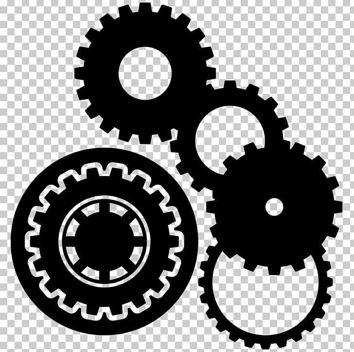 Gear Train PNG, Clipart, Bicycle, Bicycle Drivetrain Part, Bicycle Part, Black, Black And White Free PNG Download
