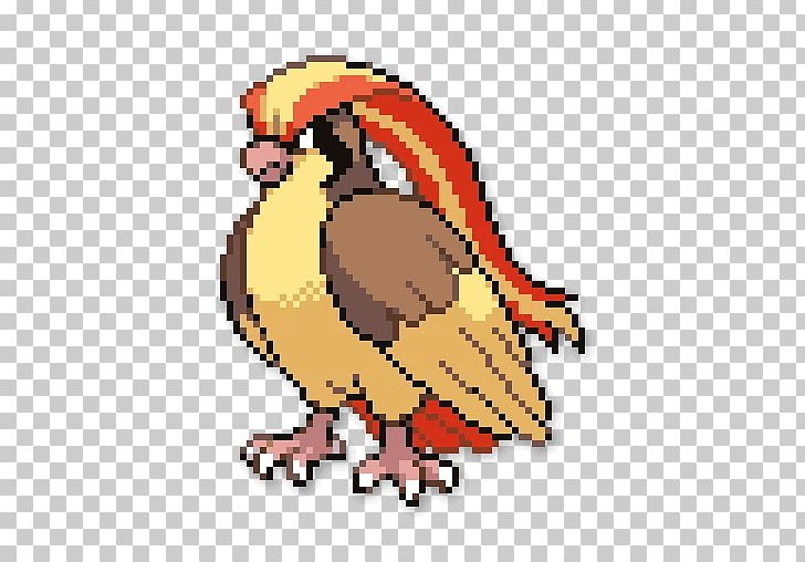 Pokémon Red And Blue Pidgeotto Pixel Art PNG, Clipart, Art, Artwork, Beak, Bird, Chicken Free PNG Download