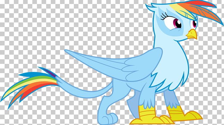 Rainbow Dash Pony Rarity Griffin PNG, Clipart, Animal Figure, Art, Artwork, Beak, Bird Free PNG Download