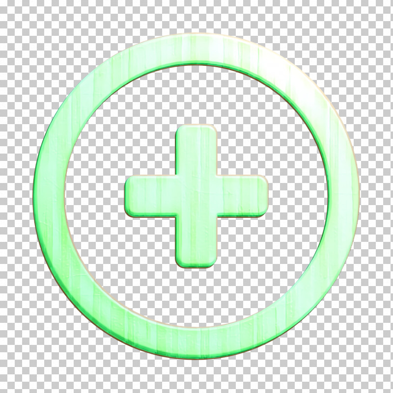 Control Icon Plus Icon PNG, Clipart, Circle, Control Icon, Cross, Emblem, Green Free PNG Download