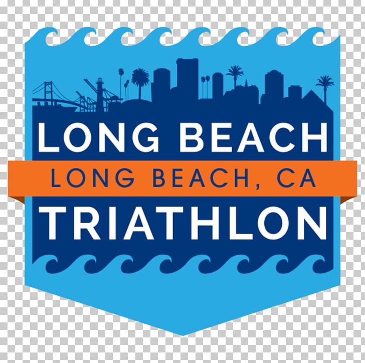 Long Beach Logo Triathlon Font PNG, Clipart, Area, Beach, Blue, Brand, California Free PNG Download
