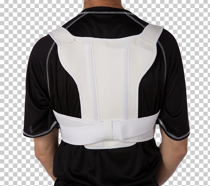 Shoulder Strap Braces Clavicle Human Back PNG, Clipart, Abdomen, Arm, Back Pain, Belt, Black Free PNG Download