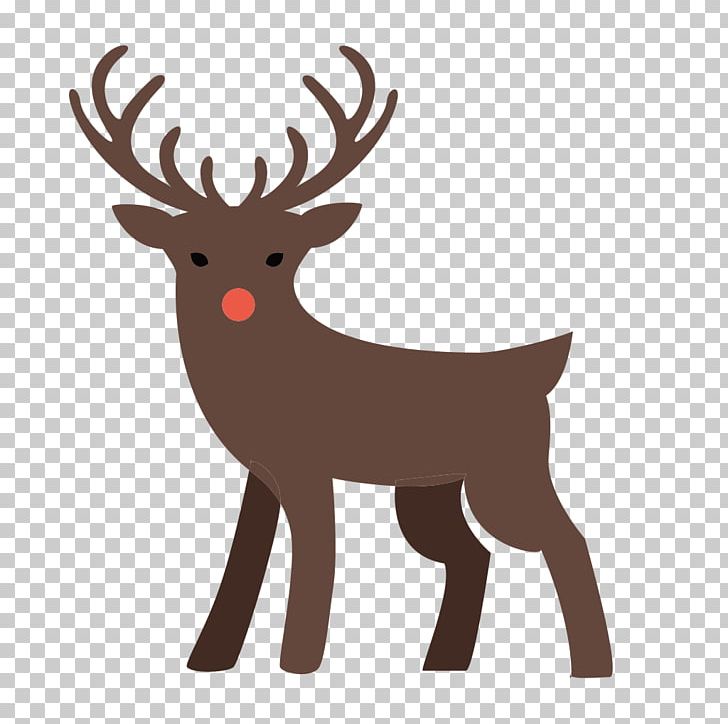 Reindeer Moose Santa Claus PNG, Clipart, Antler, Bombka, Cartoon, Christmas Day, Christmas Lights Free PNG Download