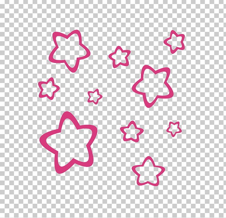 Hello Kitty Sticker Star Fuchsia PNG, Clipart, Adhesive, Area, Blue, Body Jewelry, Fuchsia Free PNG Download