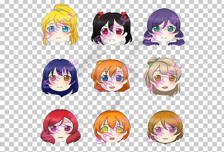 Sticker Aqours Love Live! Sunshine!! Emoticon PNG, Clipart, Aqours, Art, Character, Chibi, Cosplay Free PNG Download