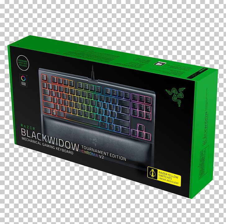 Razer BlackWidow Chroma V2 Computer Keyboard Gaming Keypad Razer Inc. Color PNG, Clipart, Blackwidow, Chroma, Color, Computer Keyboard, Display Device Free PNG Download
