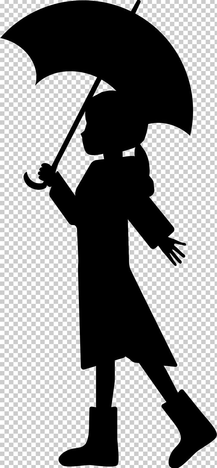 Umbrella Silhouette Photography PNG, Clipart, Artwork, Black And White, Computer Icons, Fashion Accessory, Fictional Character Free PNG Download
