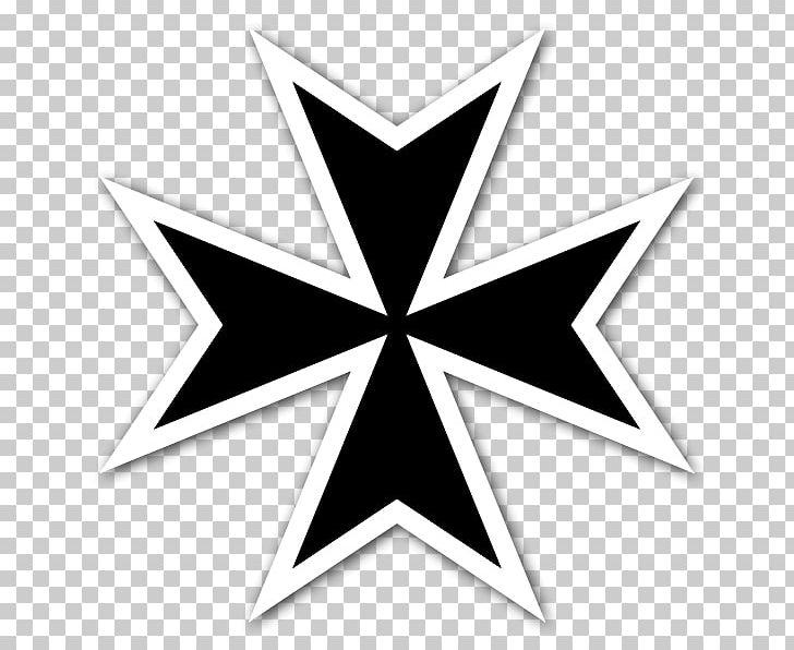 Kingdom Of Jerusalem First Crusade Order Of Saint Lazarus Knights Hospitaller Order Of Saint John PNG, Clipart, Angle, Black And White, Chivalry, Christian Cross, Cross Free PNG Download