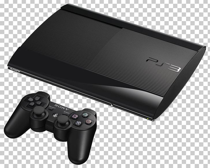PlayStation 2 Sony PlayStation 3 Super Slim Black PNG, Clipart, Electronic Device, Electronics, Gadget, Game Controller, Game Controllers Free PNG Download