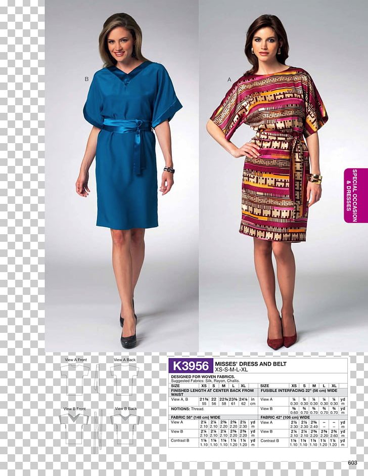Sewing Ruffle Dress Fashion Pattern PNG, Clipart, Clothing, Clothing Sizes, Coat, Craft, Day Dress Free PNG Download