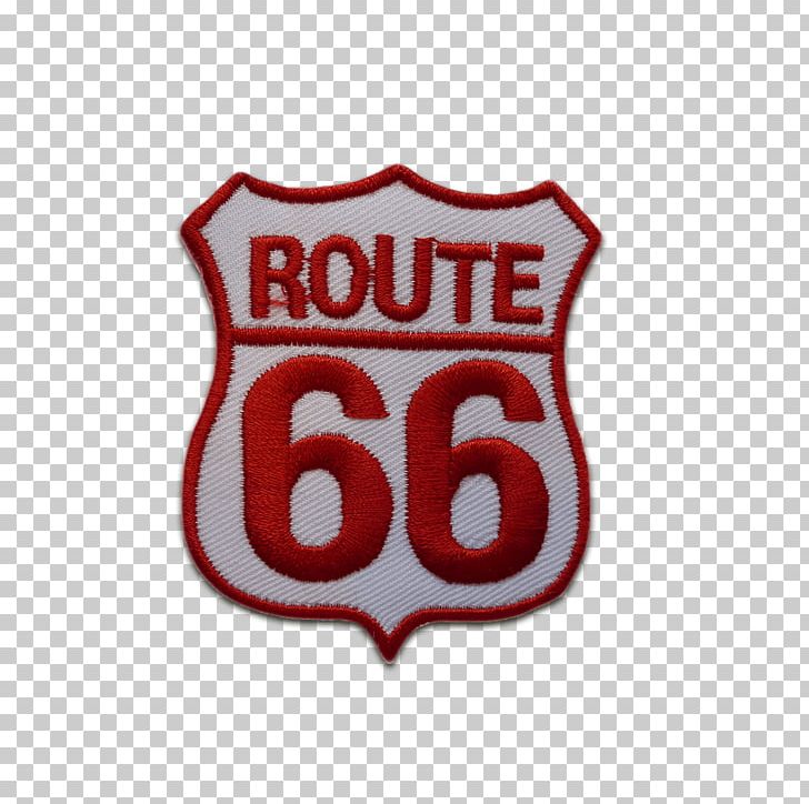 IRON-ON APPLIQUE Highway Road Sign Biker ILLINOIS ROUTE 66 EMBROIDERED PATCH