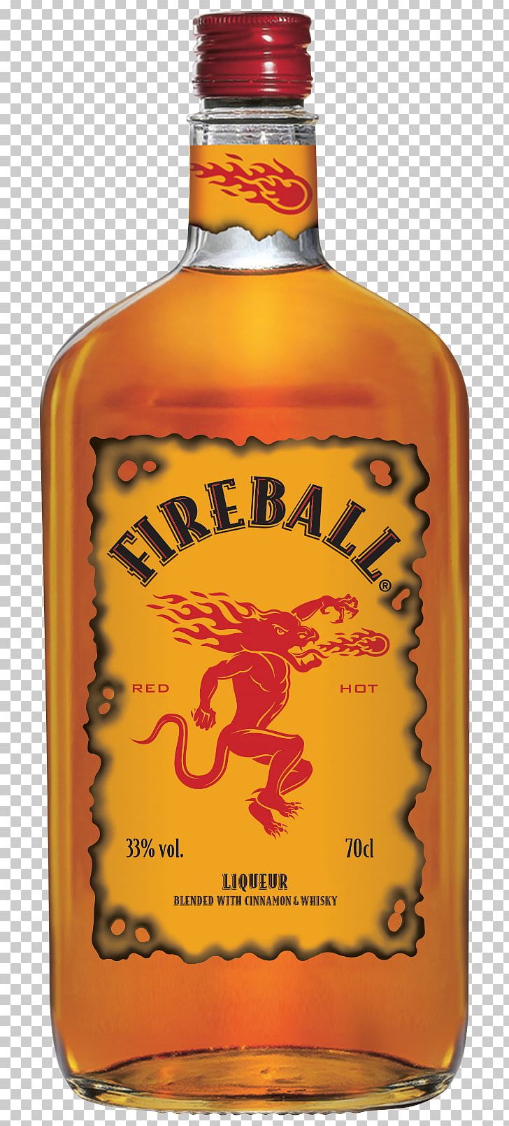 Fireball Cinnamon Whisky Distilled Beverage Whiskey Canadian Whisky Liqueur PNG, Clipart, Canadian Whisky, Distilled Beverage, Fireball Cinnamon Whisky, Liqueur, Spirit Free PNG Download