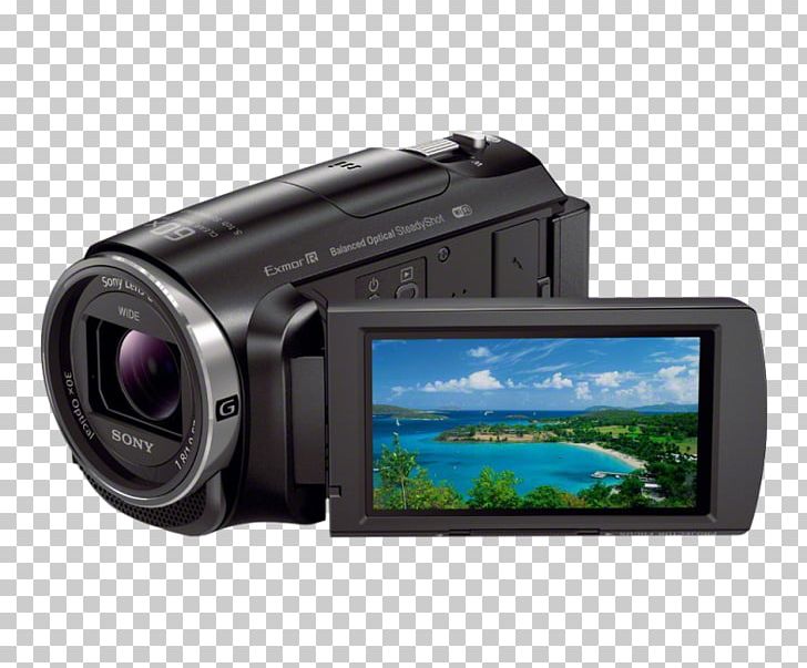 Sony Handycam HDR-CX675 Camcorder 1080p Video Cameras PNG, Clipart