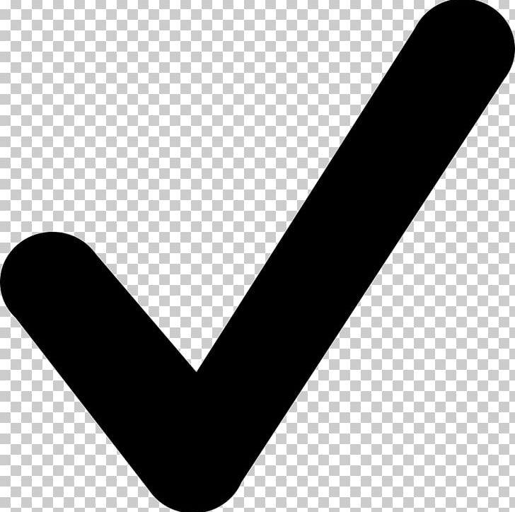 Check Mark Computer Icons PNG, Clipart, Angle, Arm, Black, Black And White, Check Mark Free PNG Download