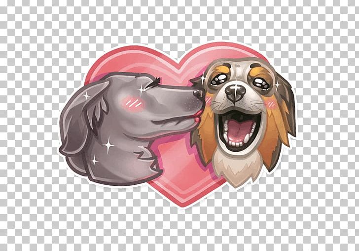 Dog Puppy Snout Telegram Sticker PNG, Clipart, Animal, Animals, Attitude, Carnivoran, Cartoon Free PNG Download