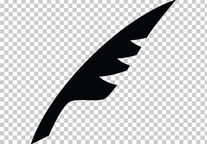 Quill Inkwell Pen Nib Feather PNG, Clipart, Beak, Black, Black And White, Computer Icons, Drawing Free PNG Download