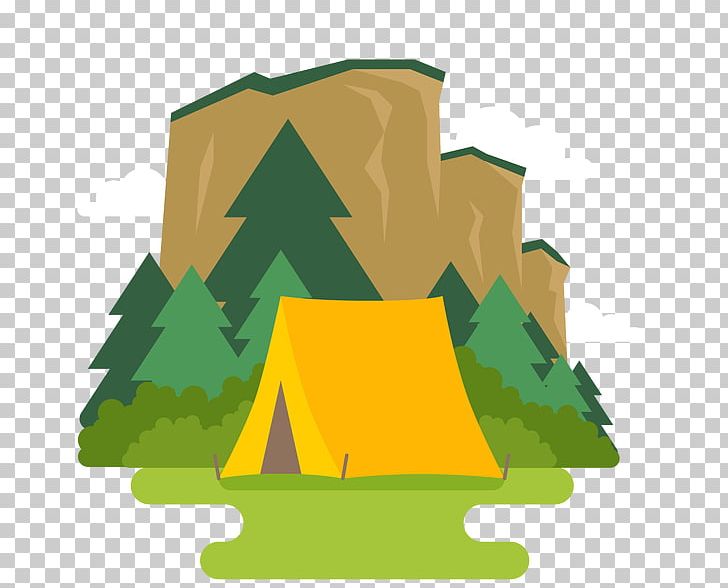 Camping Outdoor Recreation Flat Design Illustration PNG, Clipart, Angle, Campfire, Child, City Landscape, Green Free PNG Download