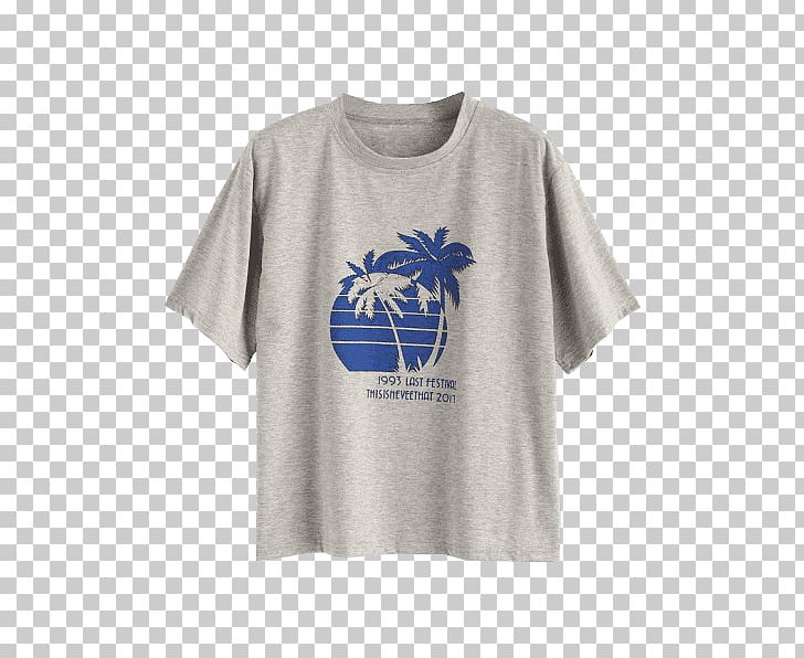 T-shirt Clothing Swimsuit Palm Trees Bandeau PNG, Clipart, Active Shirt, Bandeau, Bikini, Blue, Clothing Free PNG Download