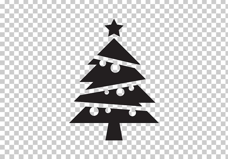 Christmas Tree Christmas Day Computer Icons Graphics PNG, Clipart, Angle, Black And White, Christmas Day, Christmas Decoration, Christmas Gift Free PNG Download